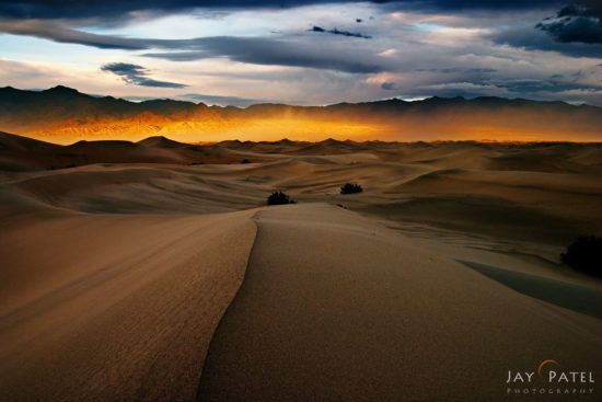 Landscape photo from Death Valley National Park in sharp focus by Jay Patel