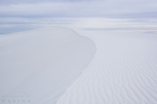 Landscape photography from White Sands National Monument by Varina Patel