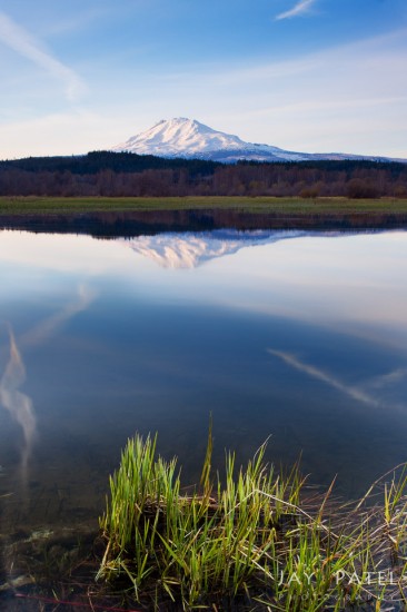 Photo 1: Example of Exposure Blending in Photoshop, Trout Lake, Mt. Adams Recreational Area, Washington by Jay Patel