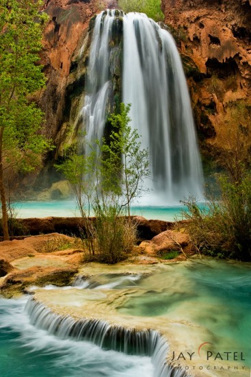 Landscape photography from Havasu Falls, Havasu Canyon, Arizona by Jay Patel