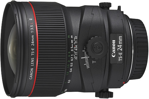 Canon 24mm Tilt Shift Lens with Manual Focus