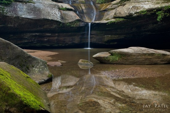 Jay Patel was able to make money with Fine Art Print of Cedar Falls, Hocking Hills State Park, Ohio