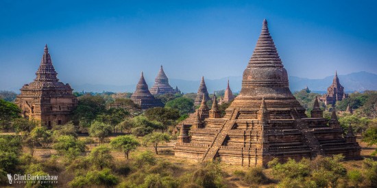 A view from Bagan - Travel Photography by Clint Burkinshaw