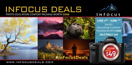 Nature photography business Cover for InFocus Deals