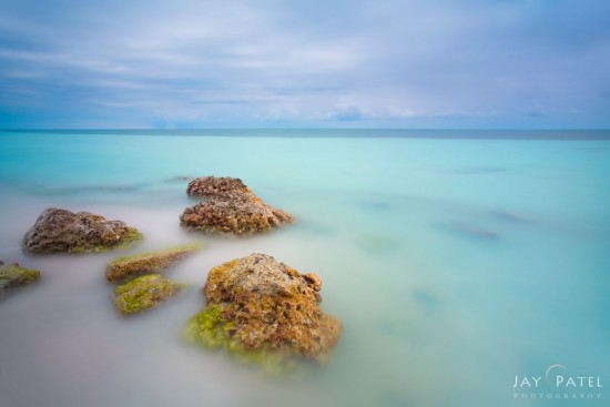 Long Exposure nature photography with clean negative space from Bahia Honda, Florida by Jay Patel