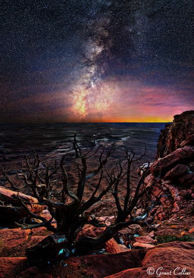 Milky Way Photography over Green River Overlook by Grant Collier