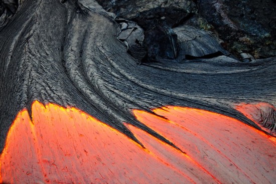 Abstract Nature Photo of Lava, Big Island, Hawaii