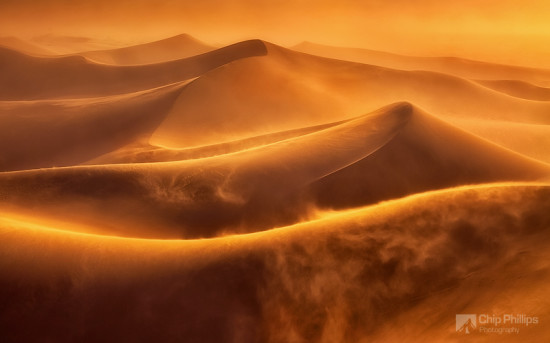 Death Valley Dune Storm