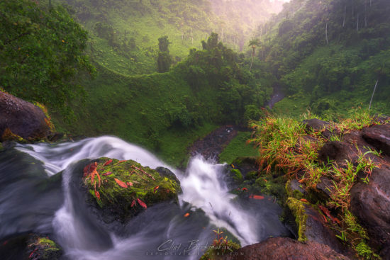 Samoa waterfall