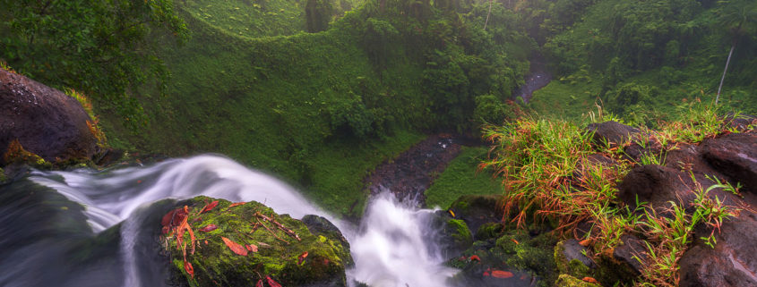 Samoa waterfall