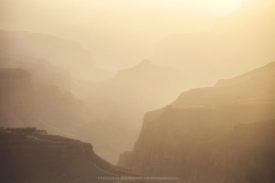 Landscape photography with telephoto lens at Grand Canyon National Park by Peter Coskun
