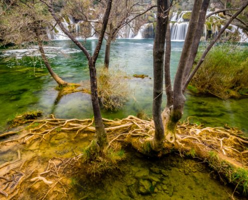 Landscape Photography with a wide angle lens, Krka National Park, Croatia by Ugo Cei