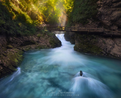 Canyon in Latvia